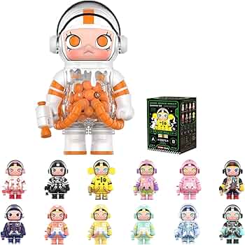 Amazon.com: POP MART MEGA Space Molly 100% 2-B Blind Box Figures