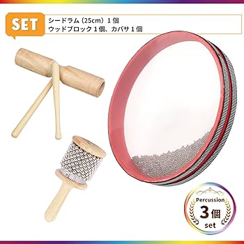 Amazon.co.jp: Archnote カバサ パーカッション シェーカー ウッド