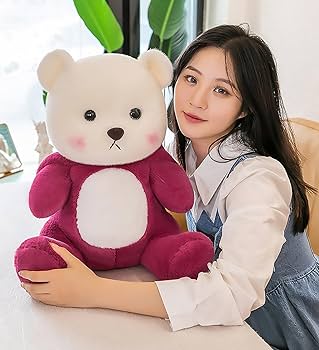 Amazon.co.jp: くまのぬいぐるみ 変身クマぬいぐるみ 大きい 熊 可愛い