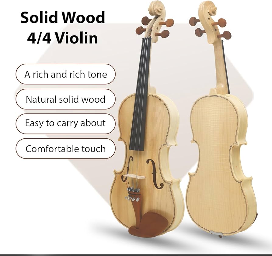 Amazon.co.jp: Astonvilla 4/4 バイオリン スプルース トップ メープル