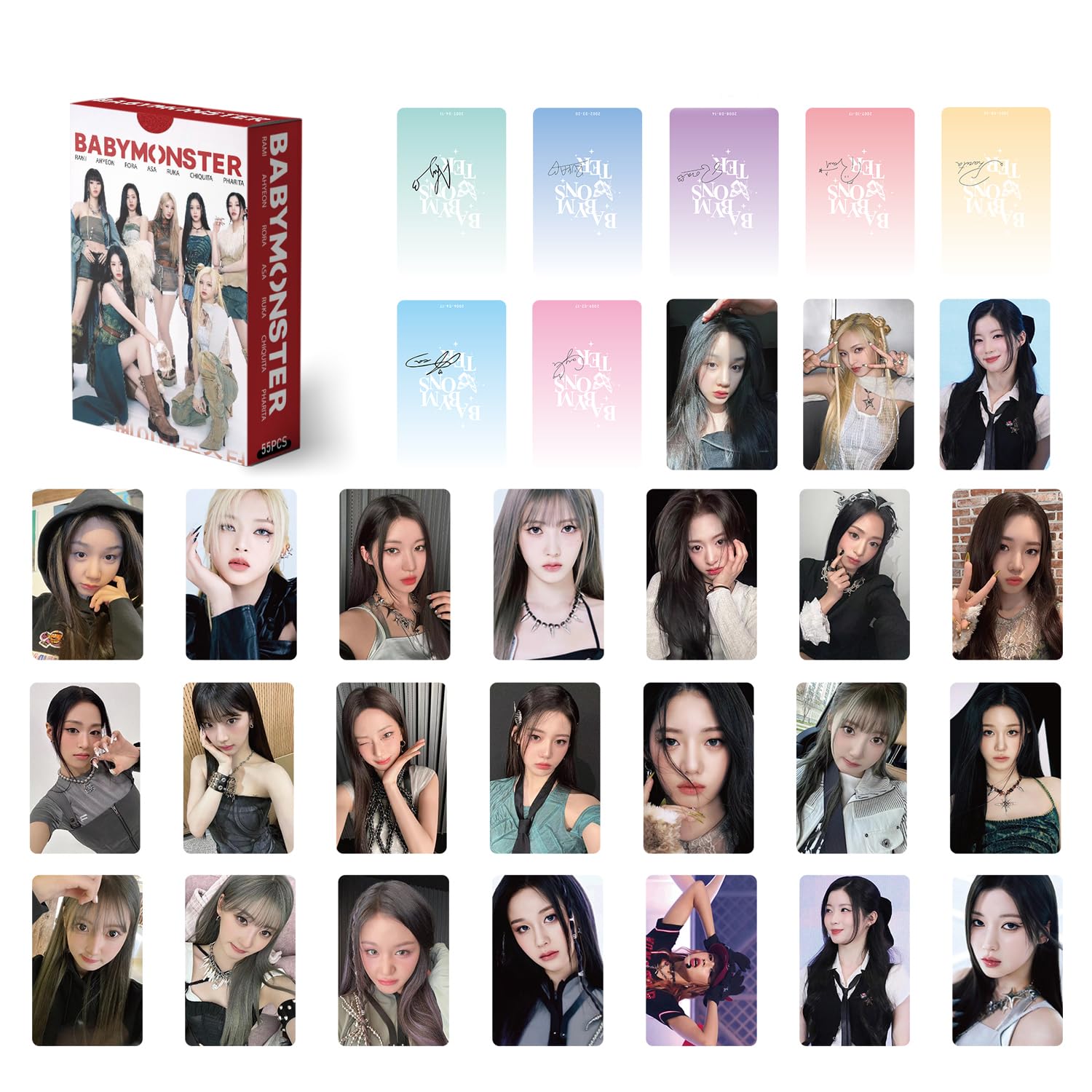 Amazon.co.jp: ベイビーモンスター BABYMONSTER トレカ フォトカード