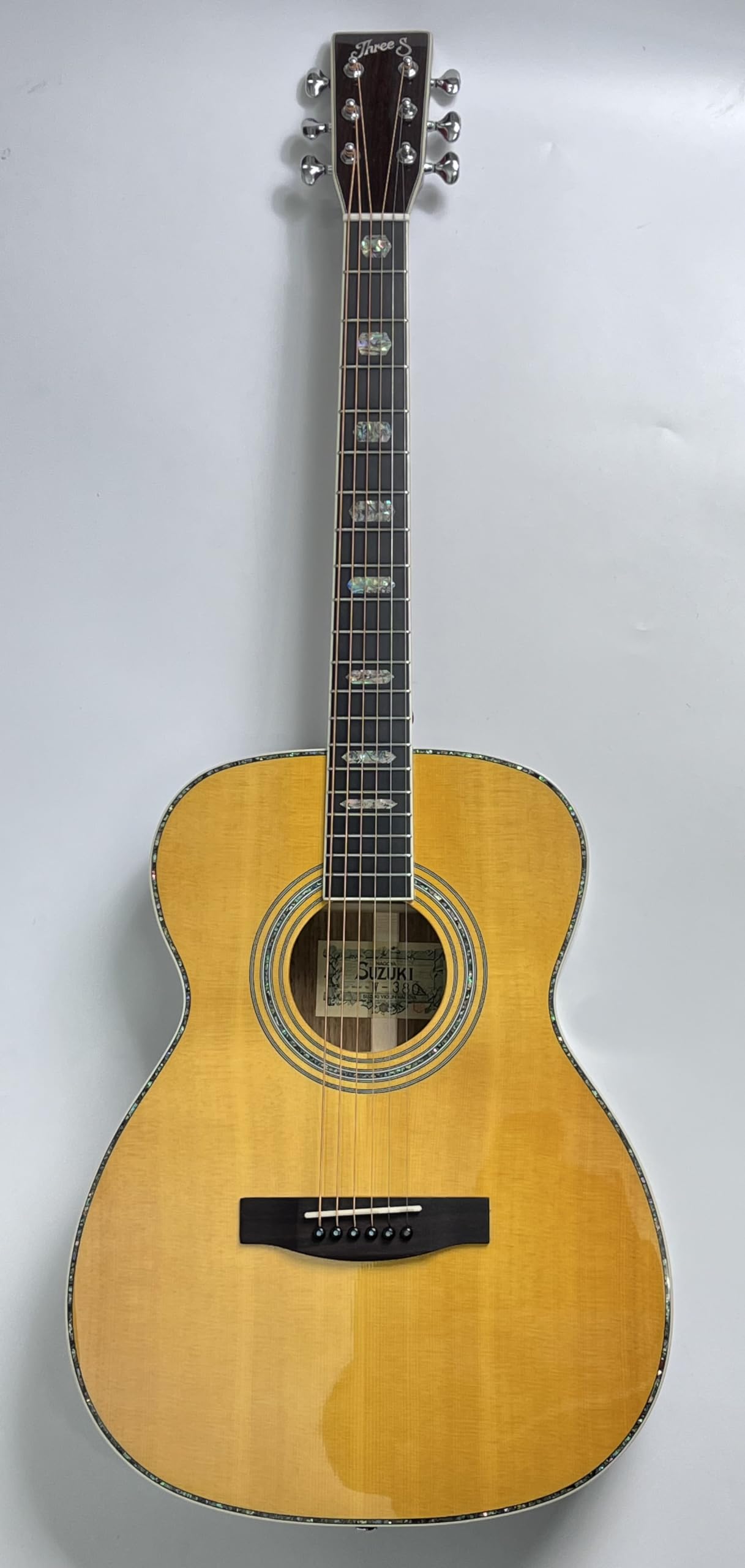 Amazon | Three S W-380 アコースティックギター 鈴木バイオリン