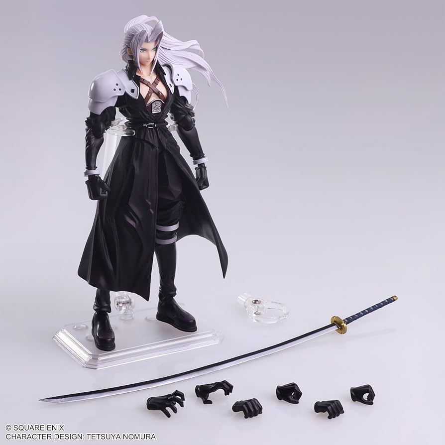 Amazon.com: Final Fantasy VII: Sephiroth Bring Arts Action Figure