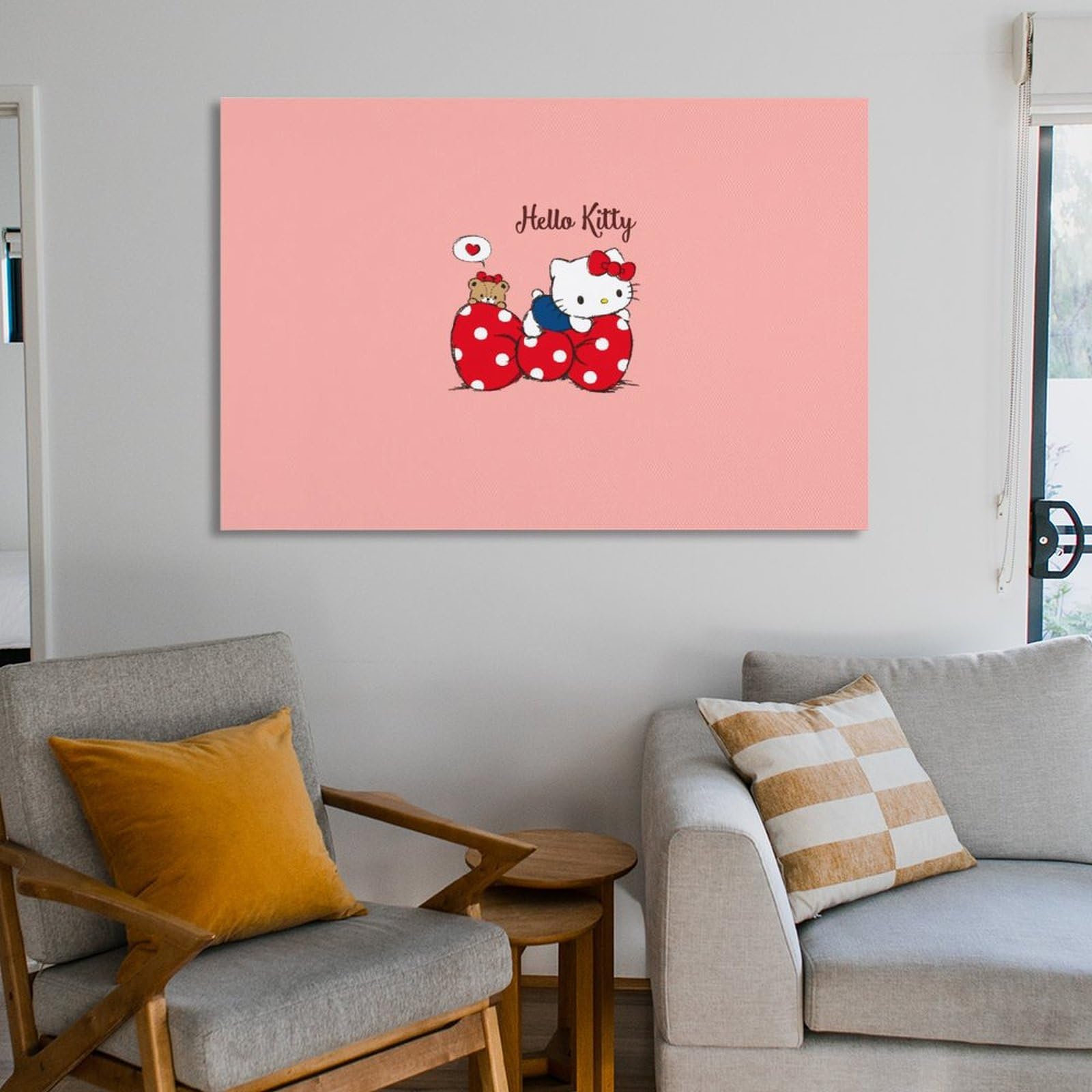 Amazon.co.jp: ハローキティ アートポスター 飾り絵 かわいい