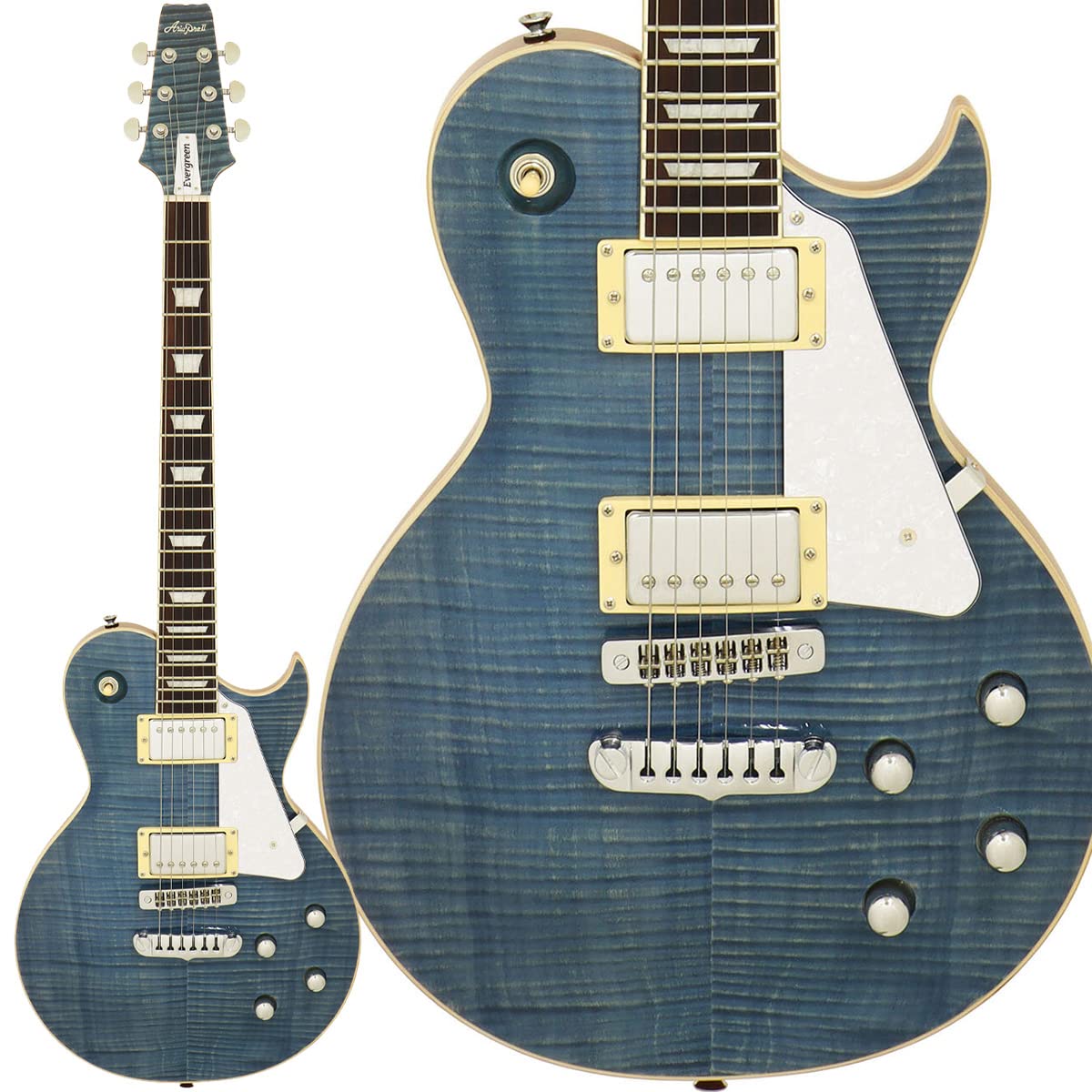 Amazon | AriaProII PE-AE200 LRBL Aria Evergreen エレキギター