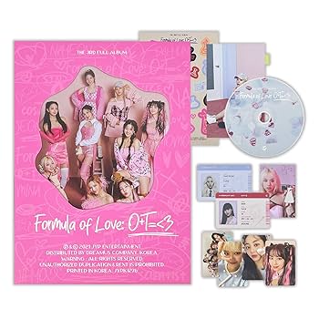 TWICE - THE 3RD ALBUM [Formula of Love: O+T=< 3] (Explosion Ver