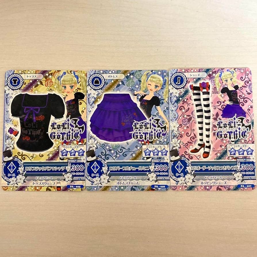 Amazon.co.jp: 旧アイカツ初期カード 藤堂ユリカ ロリゴシックコーデ