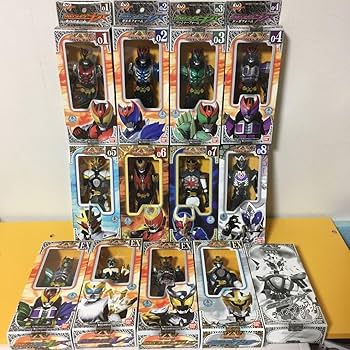 Amazon.co.jp: 仮面ライダーキバ ソフビ ×13点セット ライダーヒーロー