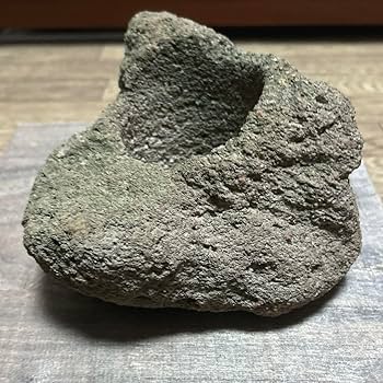 Amazon.co.jp: 山渓鉢 一点モノ 軽石鉢 溶岩石 植木鉢 盆栽 多肉植物