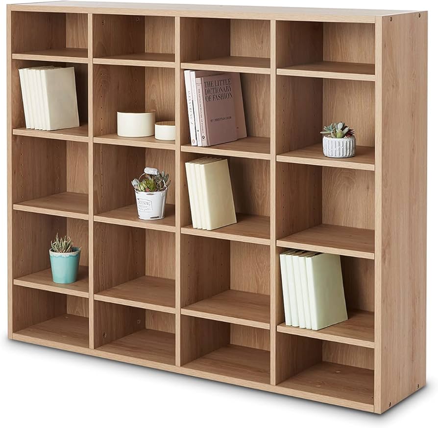 Amazon.co.jp: LOWYA ロウヤ 本棚 絵本棚 漫画収納 マガジンラック 大