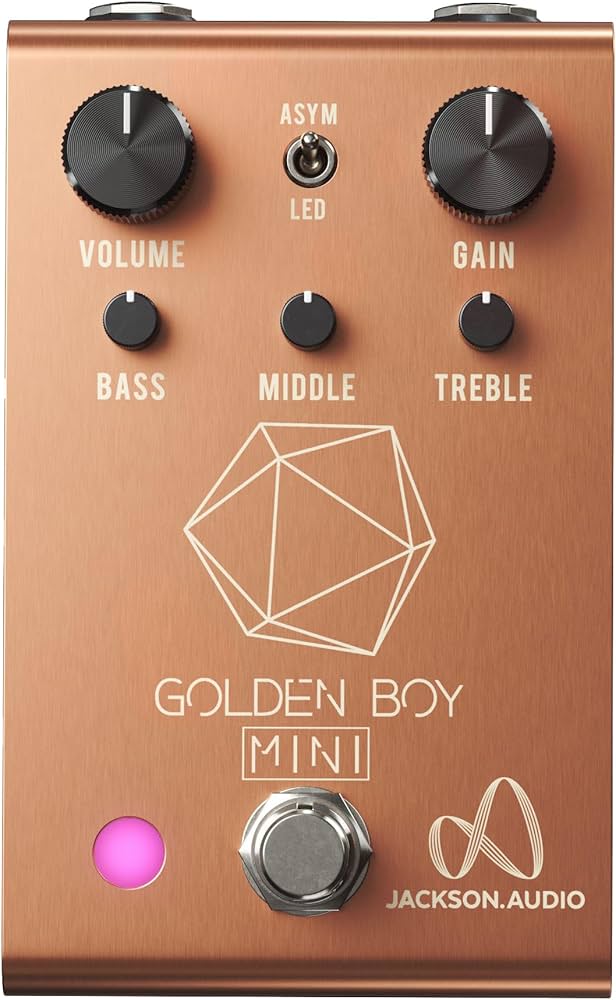 Amazon.com: Jackson Audio Golden Boy Mini Overdrive, Rose Gold, gb
