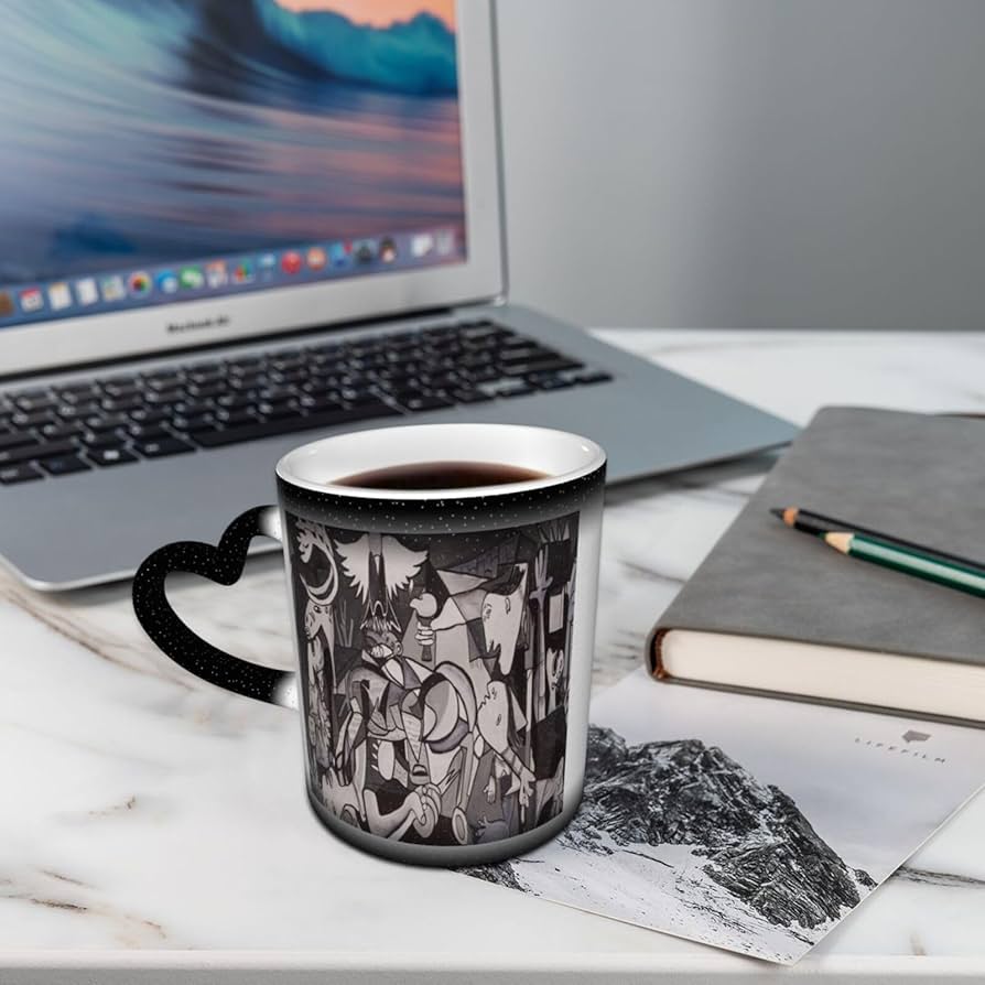 Amazon.co.jp: ゲルニカ パブロ・ピカソ コーヒーカップ おしゃれ 陶器