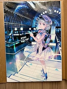 Amazon.co.jp: 藤ちょこ 直筆サイン入り複製原画 光る美少女展3 A4
