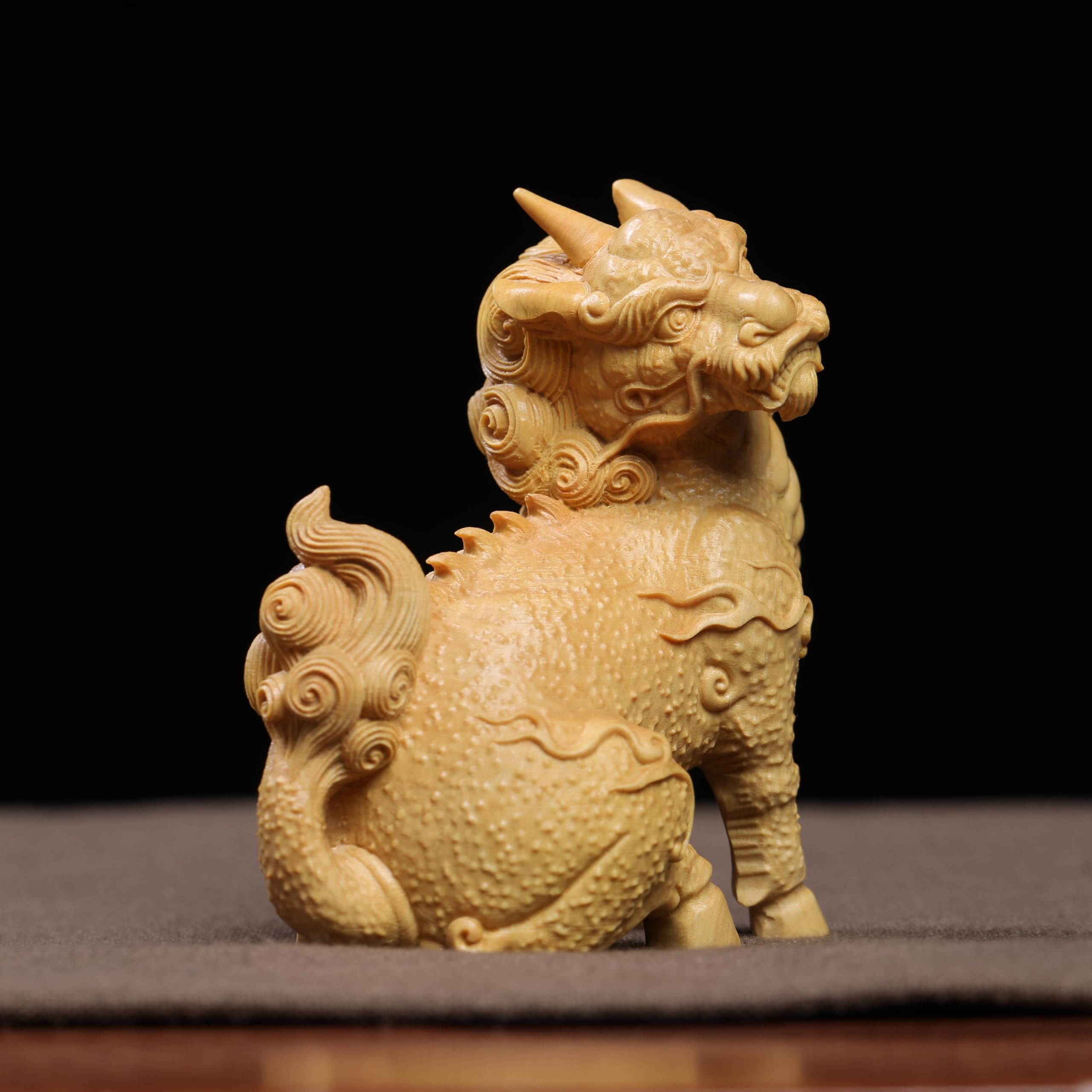 旧蔵 銅製 麒麟 置物 吉祥・繁栄・平安の象徴 旧蔵 銅製 麒麟 置物