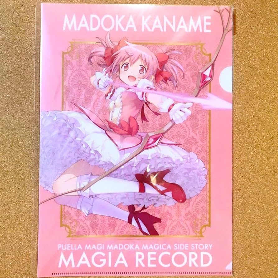 Amazon.co.jp: 鹿目 まどか A4 クリアファイル 魔法少女まどか マギカ