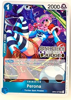 Amazon.co.jp: #5400 ペローナ 英語版 ジャッジプロモ 海外限定仕様