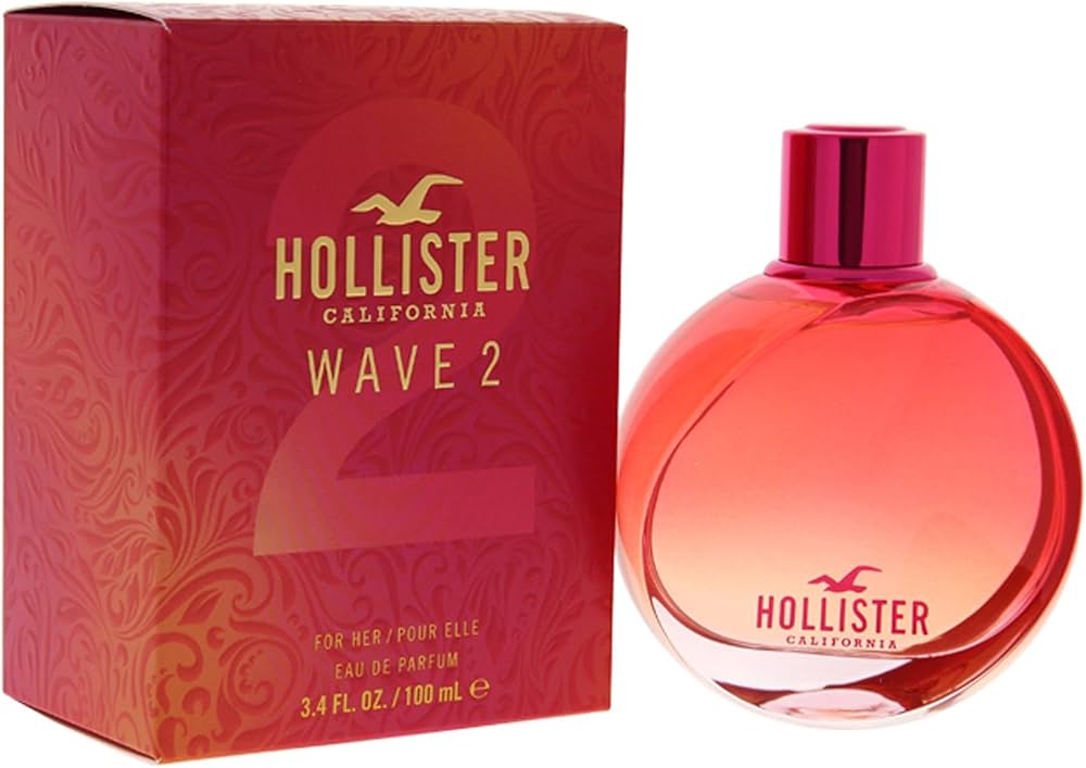 Amazon.com : Hollister Wave 2, Eau de Parfum Spray, WoMen, 3.4