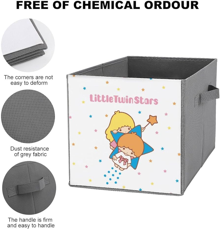 Amazon｜リトルツインスターズ キキララ収納ボックス 収納ケース 整理