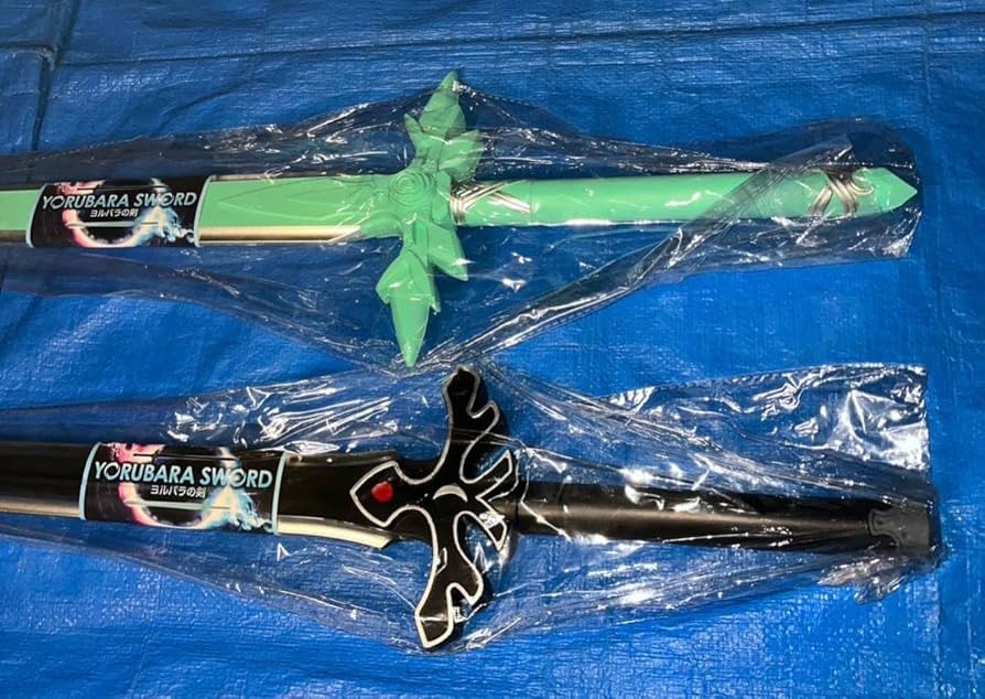 Amazon.co.jp: ソードアートオンライン風 キリト 夜空の剣 ユージオ 青