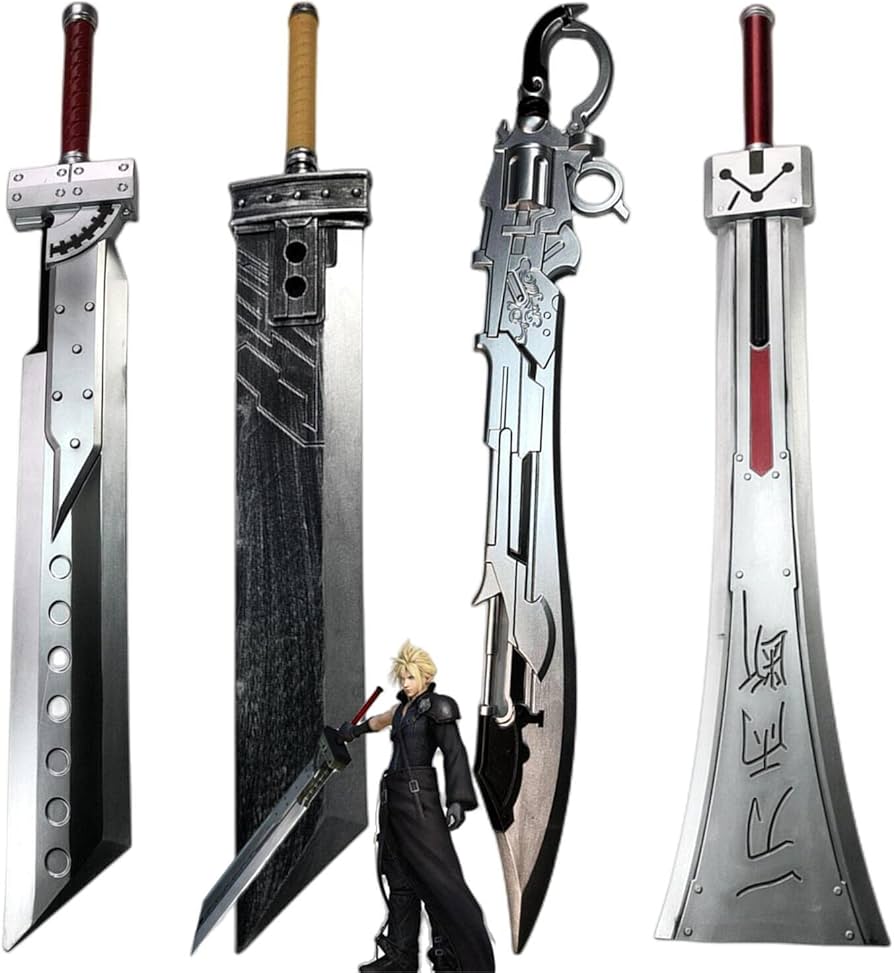 Amazon.co.jp: FF14 ファンタジー コスプレ道具 クラウド・ストライフ