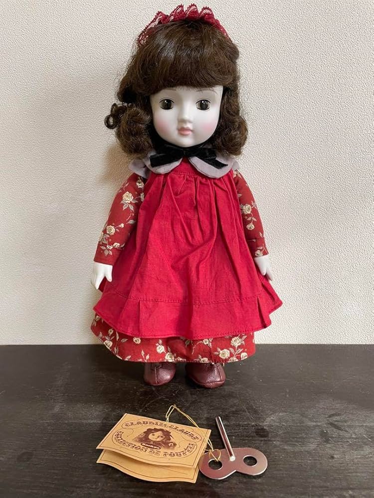 Amazon.co.jp: レトロ サンキョー オルゴール 人形 ビスクドール