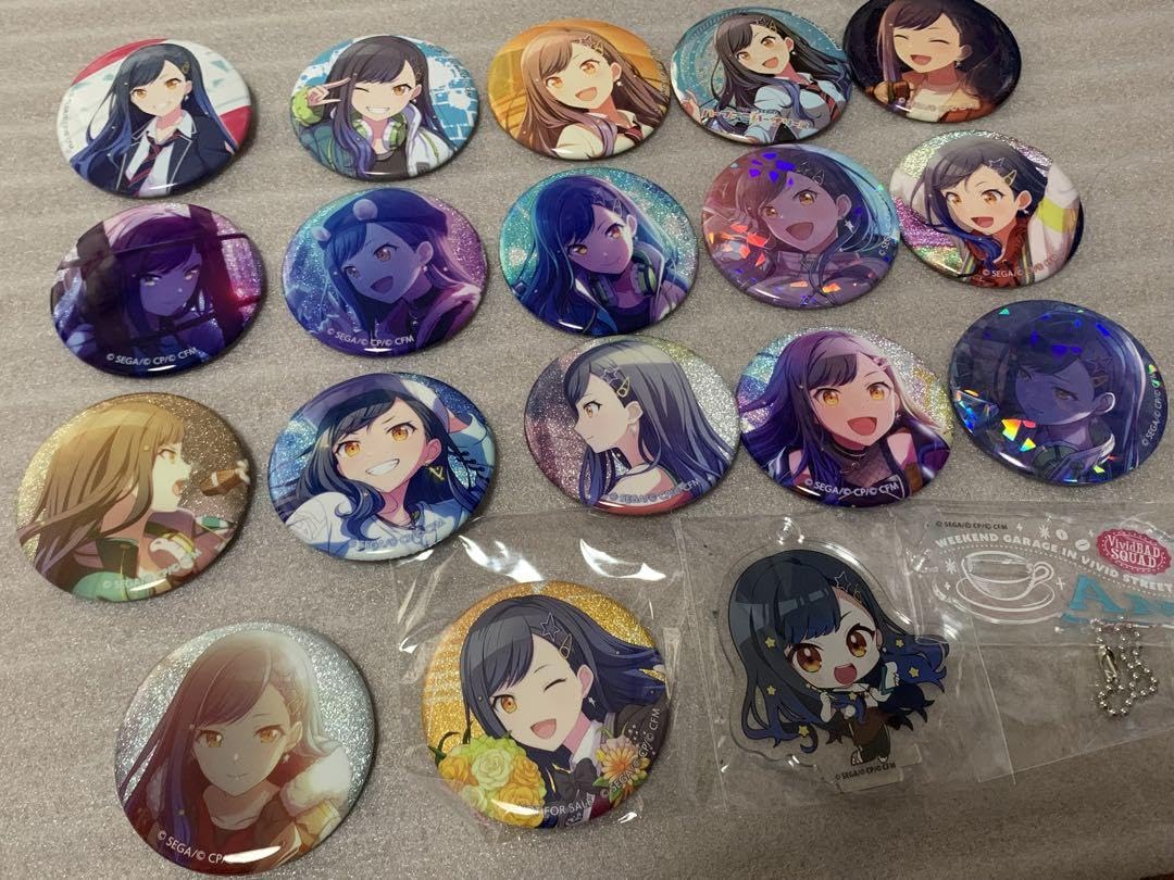Amazon.co.jp: 白石杏 缶バッジ17種 アクスタ1種 セット EPV : おもちゃ