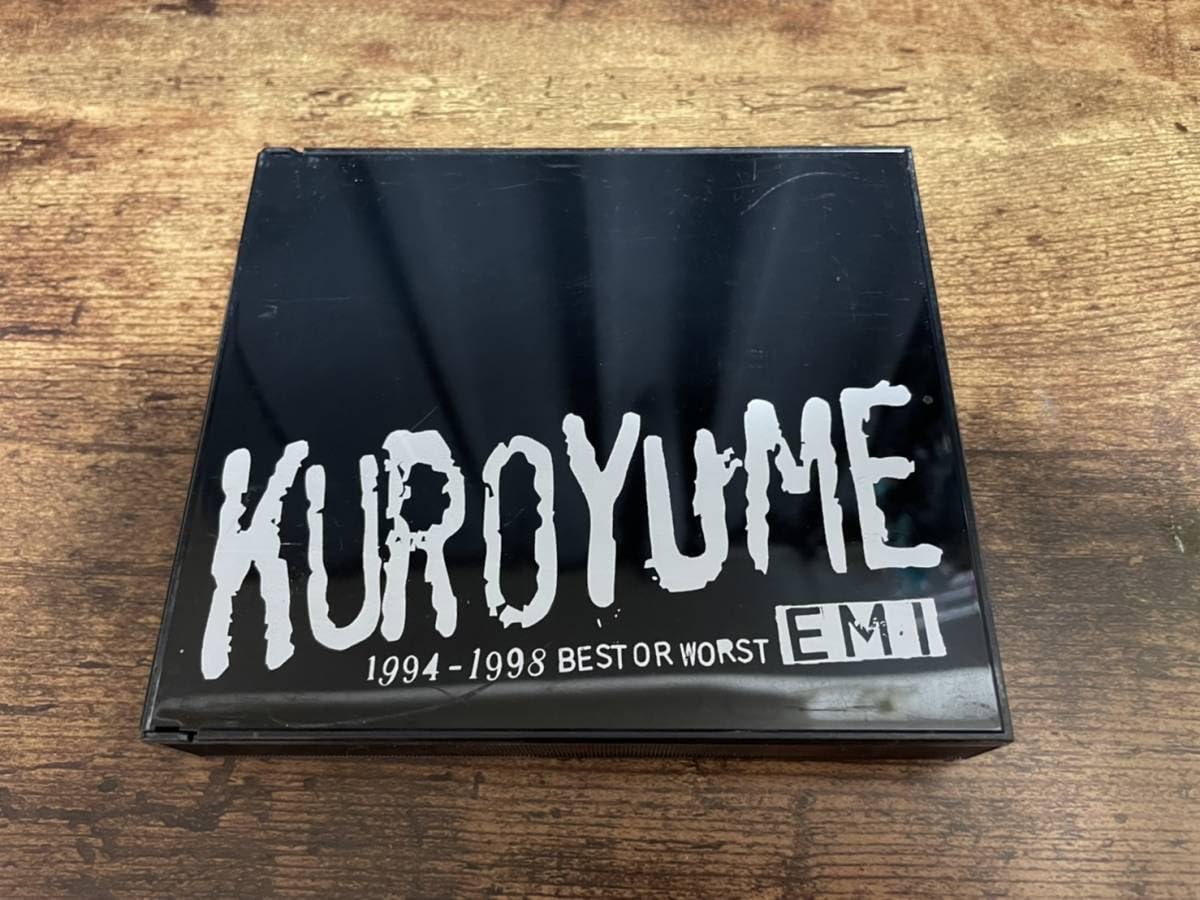 Amazon.co.jp: 黒夢CD「EMI 1994～1998 BEST or WORST」2枚組ベスト