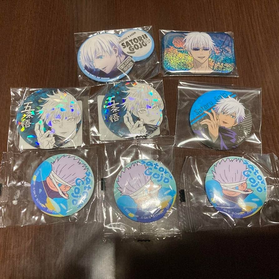 呪術廻戦 五条悟 缶バッジ まとめ売り