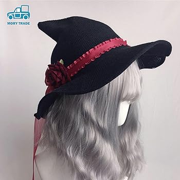 Amazon.co.jp: MORYTRADE ハロウィンハット レディース 魔女帽子