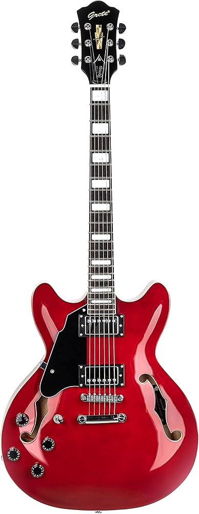 Amazon.com: Grote Full Scale Left-Handed Electric Guitar Semi