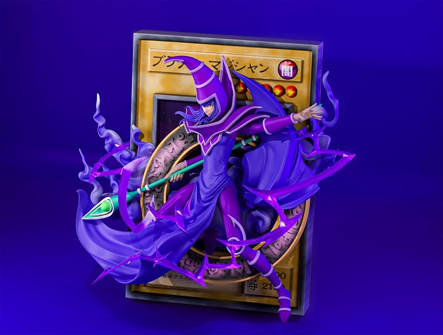 Amazon.co.jp: ブラック・マジシャン フィギュア 1/6スケール 塗装済み