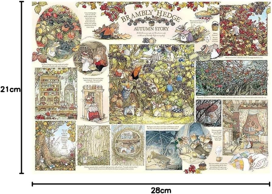 ブランベリーヘッジ ジグソーパズル 1000ピース 春のピクニック ブラン