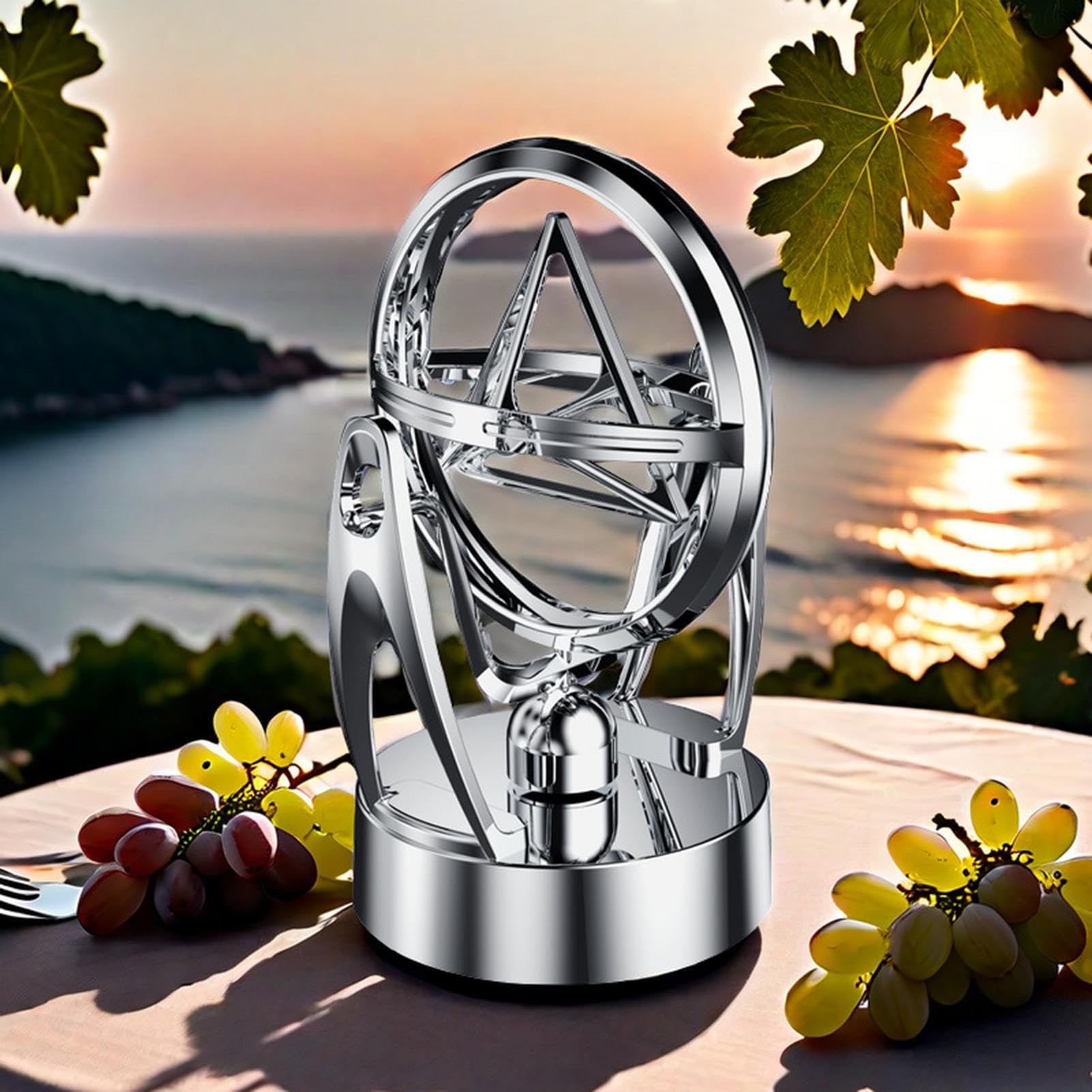 Amazon | 永久機関おもちゃ 永久運動 卓上装飾 USB 磁気軌道装飾 永久