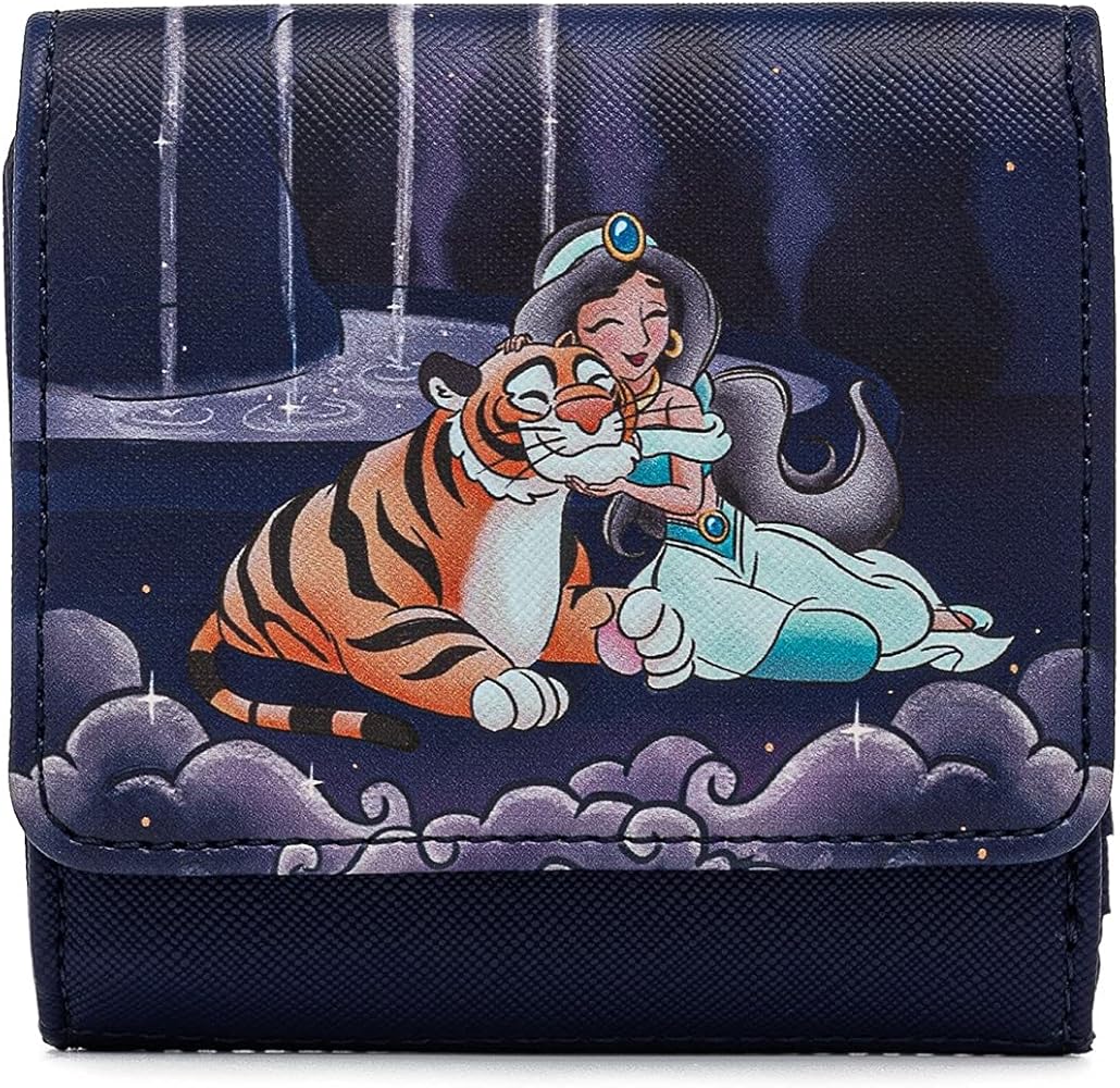 Amazon.com: Loungefly Disney Aladdin Jasmine Castle Kisslock