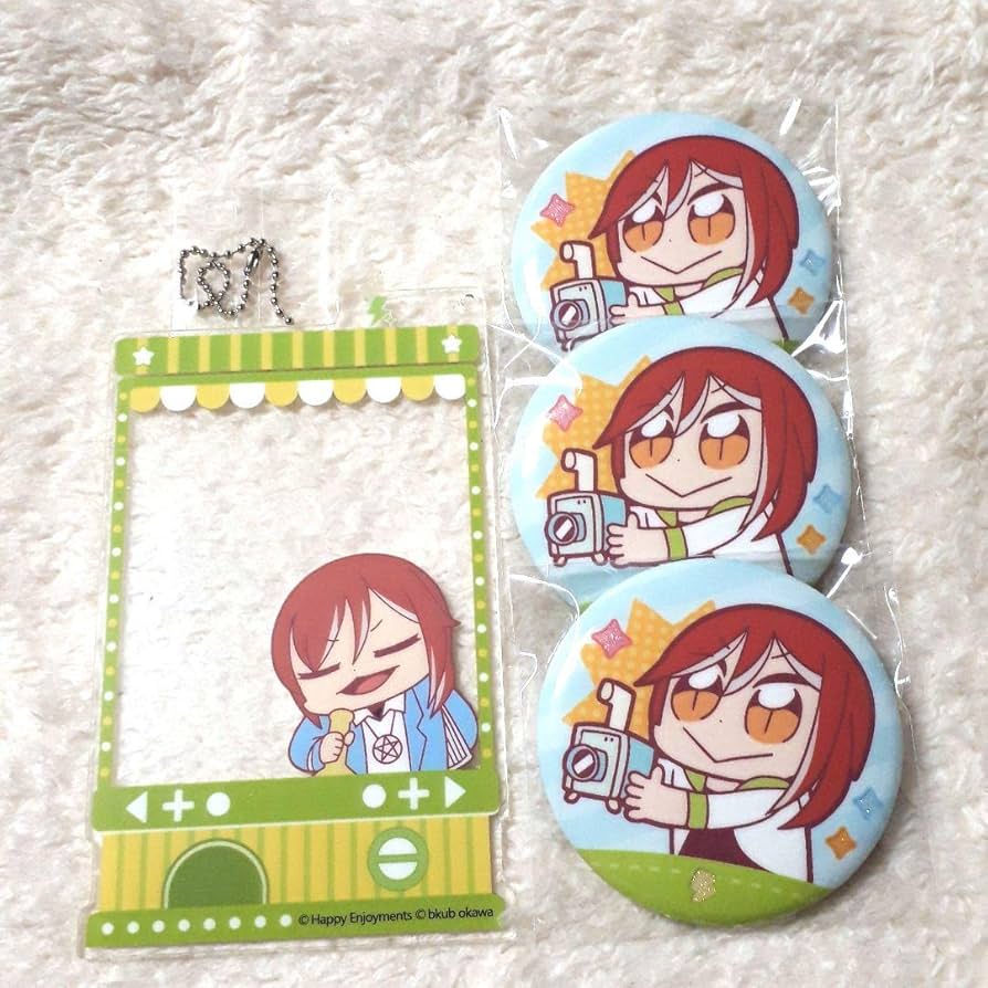 Amazon.co.jp: あんスタ ぶくスタ 逆先 夏目 クリア カード 缶バ