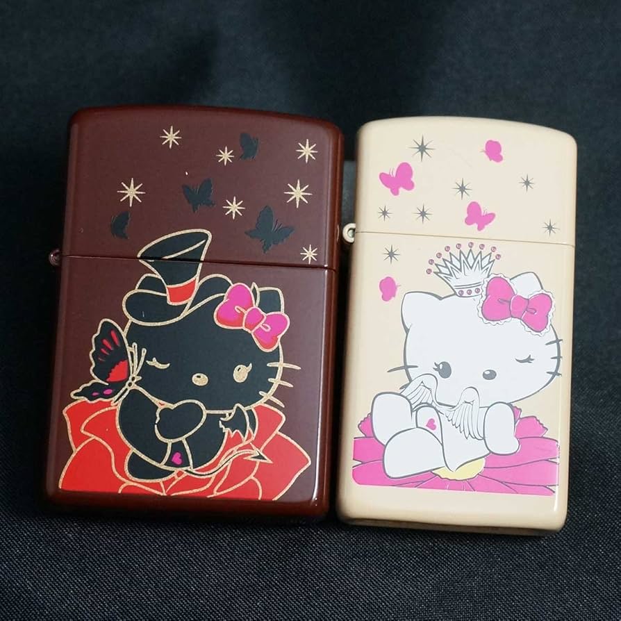 Amazon.co.jp: ZIPPO(ジッポー)HELLO KITTY ペア 「天使キティ＆悪魔