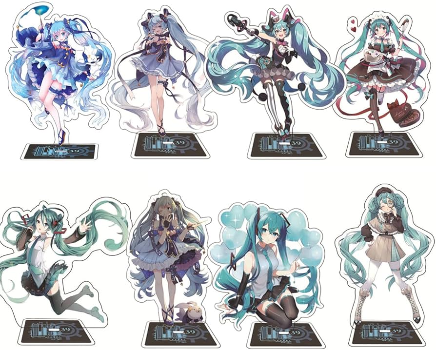 Amazon.co.jp: 初音ミク アクリルスタンド アクスタ 1/4点セット