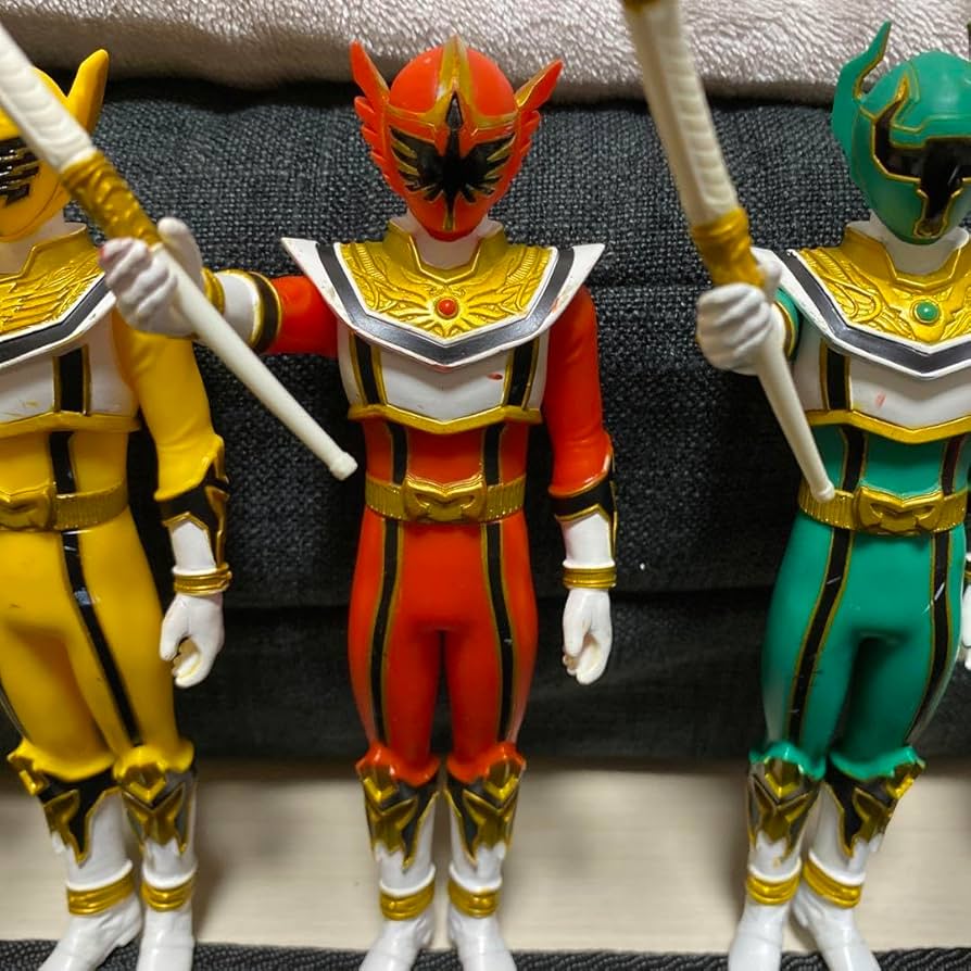 Amazon.co.jp: 魔法戦隊マジレンジャー ソフビ5体セット : おもちゃ