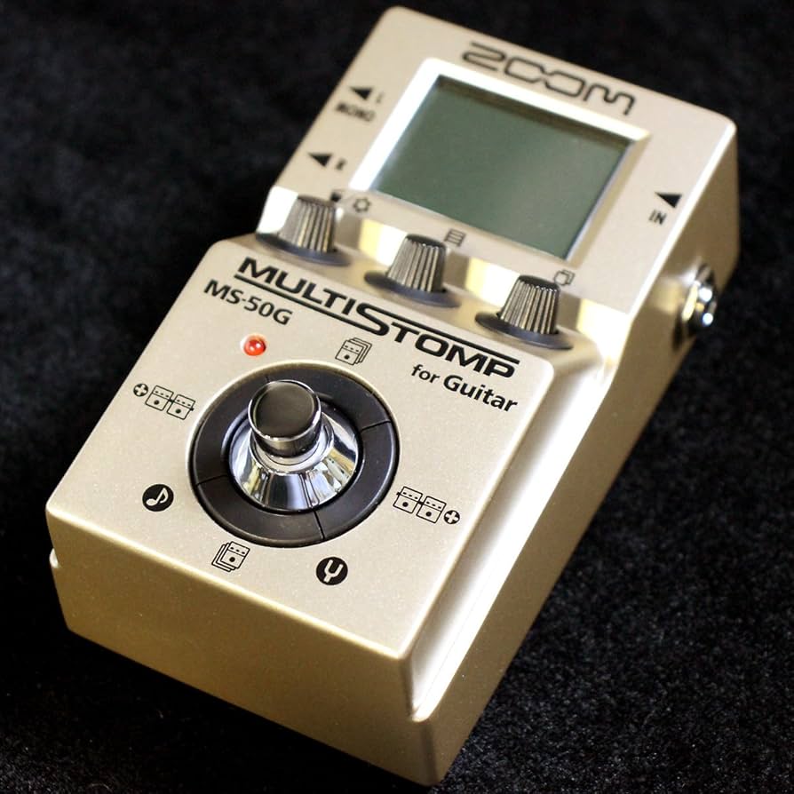 Amazon.co.jp: ZOOM/MS-50G-I MultiStomp Guitar Pedal Gold Limited