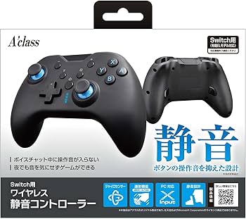 Amazon.co.jp: アクラス Switch／PC用 ワイヤレス静音コントローラー