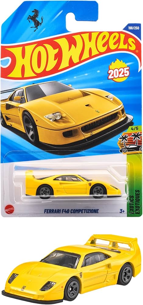 Amazon | ホットウィール(Hot Wheels) ベーシックカー フェラーリ F40