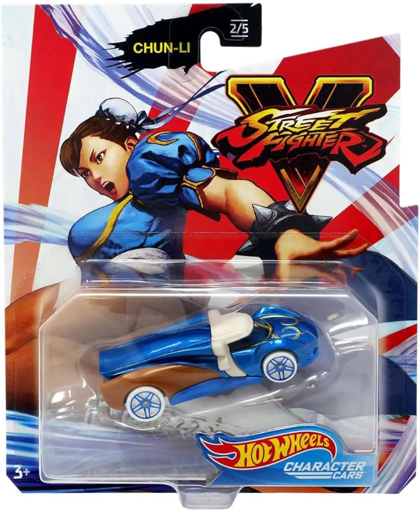 Amazon.com: HW Character Cars Street Fighter V Series Complete Set