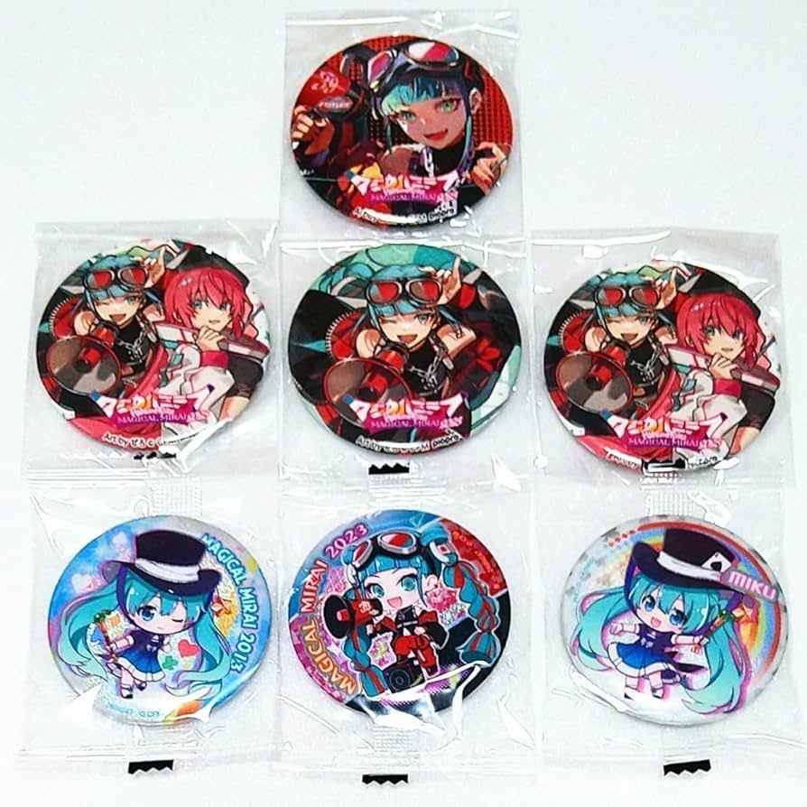 Amazon.co.jp: ミク マジカルミライ 2023 缶バッジ セット : おもちゃ