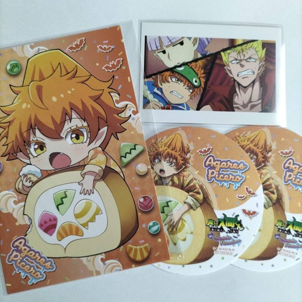 Amazon.co.jp: 魔入りました入間くん アガレス・ピケロ ポストカード