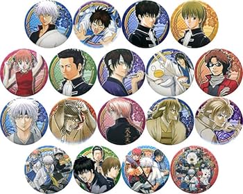 Amazon.co.jp: 坂本辰馬(攘夷戦争) 銀魂 コレクション缶バッジ～WJ50