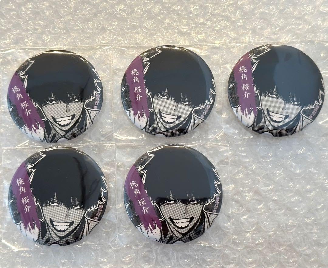 桃源暗鬼 桃裏楔 缶バッジコレクション vol.5 桃源暗鬼 桃裏楔 缶