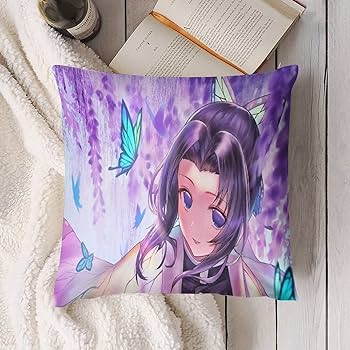 Amazon｜胡蝶しのぶ 蟲柱 枕カバー クッションカバー 抱き枕カバー