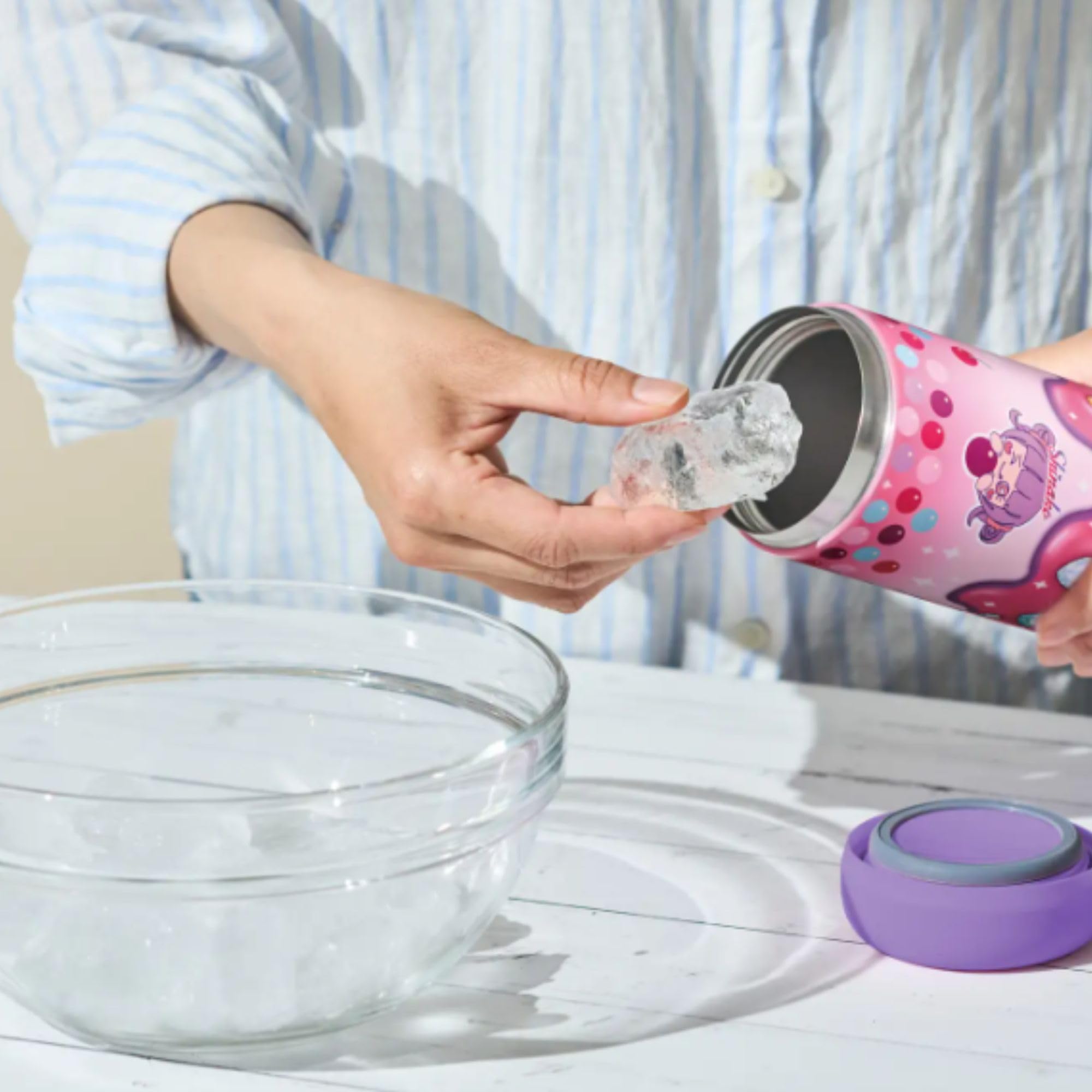 Amazon | ドウシシャ しなこちゃん 450ml 水筒 そこまで洗える3WAY