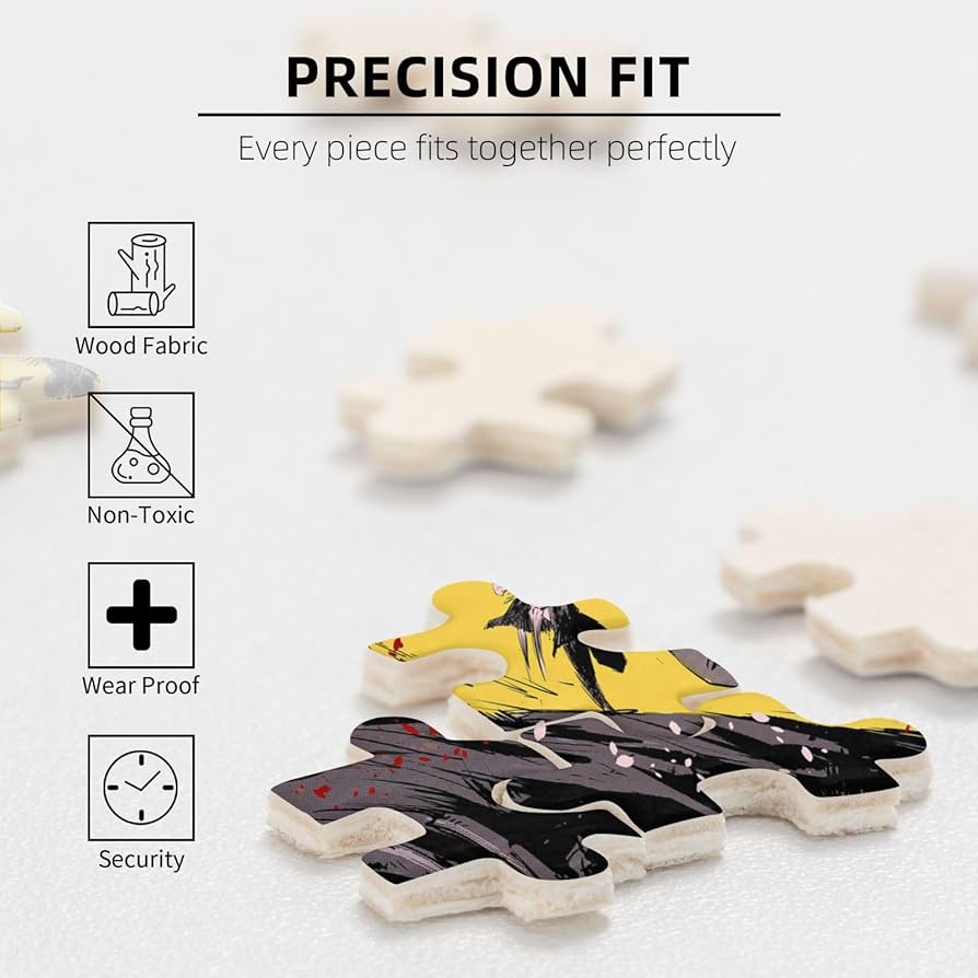 Amazon.co.jp: ジグソーパズル 500ピース 木製 デンジ レゼ チェンソー