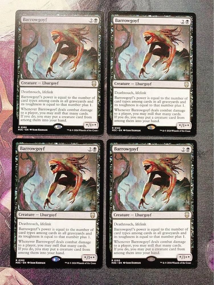 バロウゴイフ 4枚 mtg バロウゴイフ4枚 MTG】バロウゴイフ 4枚セット